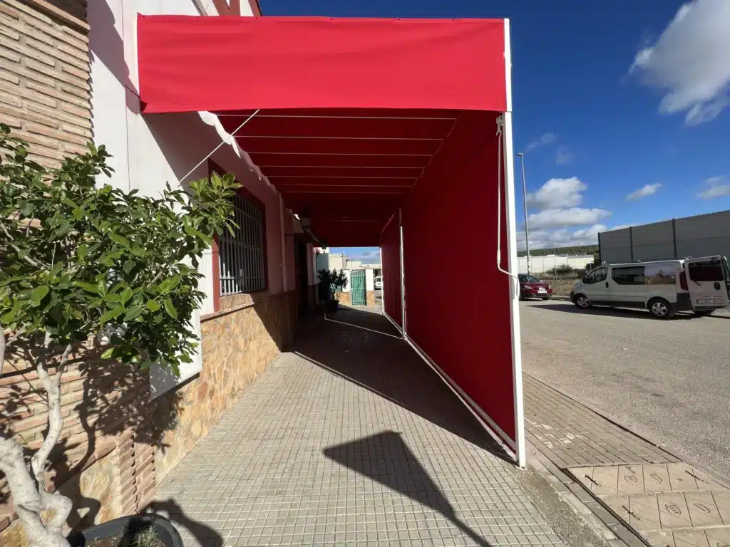 toldo lateral almeria